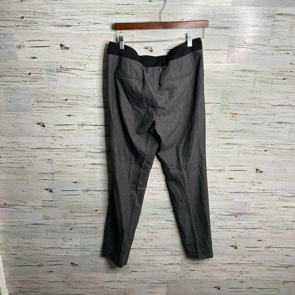 Banana republic Martin  fit trousers dress pants size 6 black gray - Picture 8 of 8